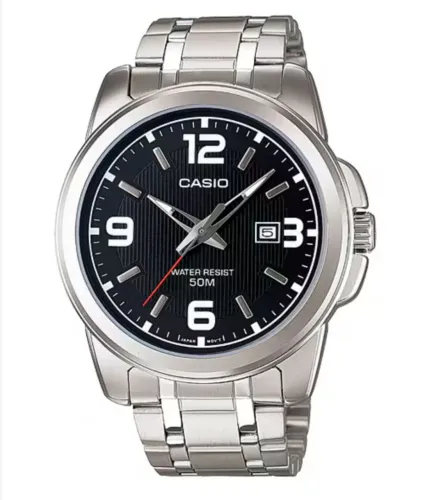 Relógio Casio Masculino MTP-1314D-1AVDF Preto Enticer Raro