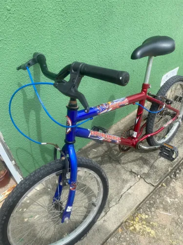 Troco bicicleta infantil em celular