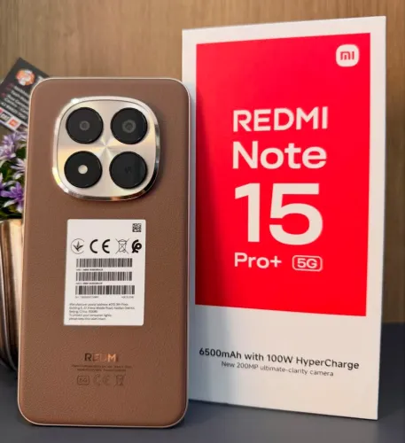 XIAOMI NOTE 15 PRO PLUS 256/8GB - PROMOÇÃO 