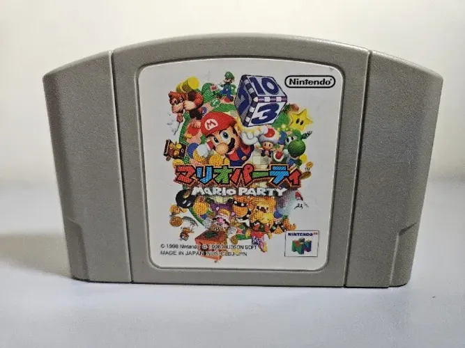 Jogo Mario Party | Nintendo 64 | Original Japonês