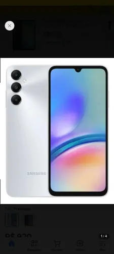 Vendo celular , Samsung ao5 12 Gb dual sim tela infinita de 6.7 cor prata 6 Gb ram