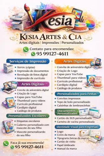 Todos os tipo de trabalho personalizado 