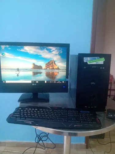 Computador i7 ddr4,tela 22",fonte real 500w