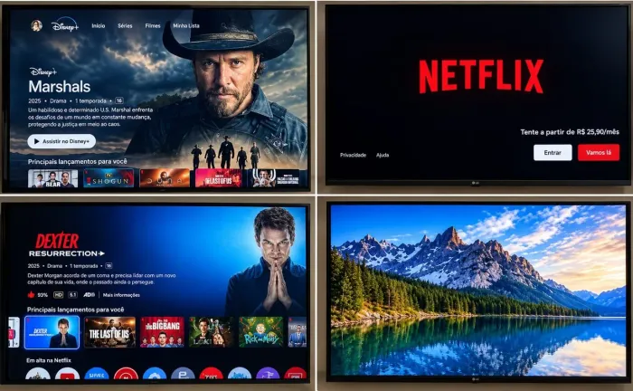 Tv 4K de 65 polegadas