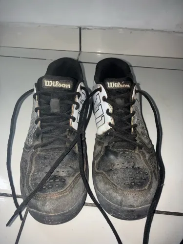 TÊNIS WILSON PRETO E BRANCO