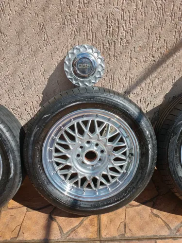 Rodas BBS Aro 15 com pneus 195/55