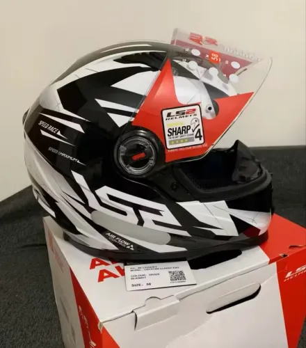 Capacete Ls2 número 58
