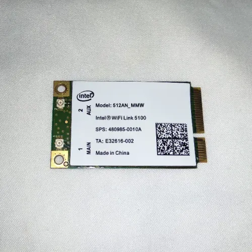 Placa Full Mini PCIe 51mm Wi-Fi Dual Band Intel WiFi Link 5100