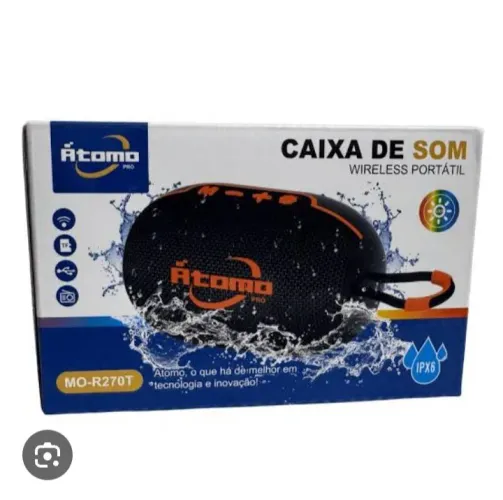 Caixa de Som Portátil Átomo 