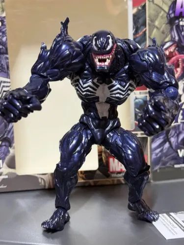 Venom Revoltech Action Figure Marvel Boneco Homem Aranha