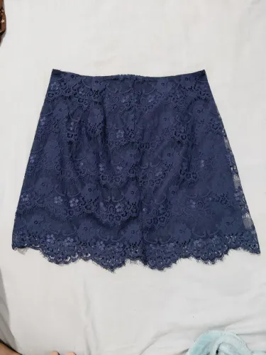 Saia forever 21 azul