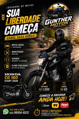 Aluguéis de motos planos fidelidades