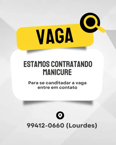 Vaga manicure!!!