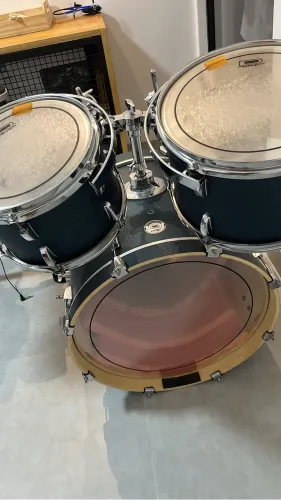 Bateria acústica D?One Rocket Dr20 Bss Azul fosco bumbo 20