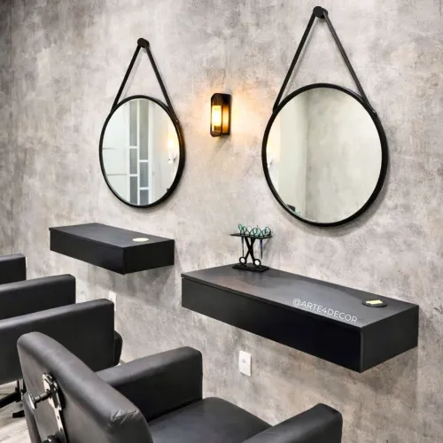 Bancada para Salão/Barbearia + Espelho (( LER DESCRIÇÃO))