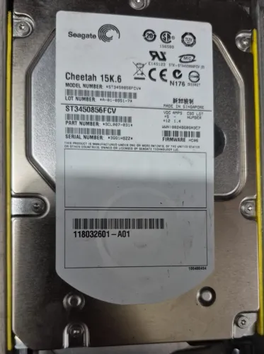 Disco Rigido Hd emc 450gb 15k fc 0n 005049032