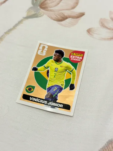 Figurinha copa 2026 Legend Vini jr