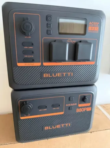 Conjunto de baterias Bluetti - Estação de energia1310Wh - Novo
