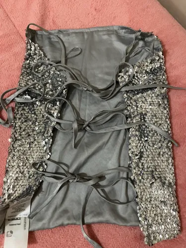 Blusa amarração costas 