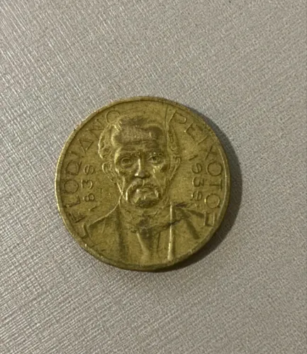 Moeda 2000 Reis - 1939 - Floriano Peixoto