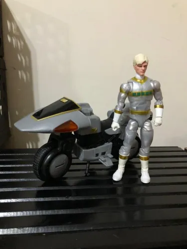 Boneco Articulado Moto Power Rangers Lightning Collection (Usado)