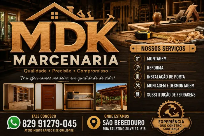 Marceneiro e carpinteiro 