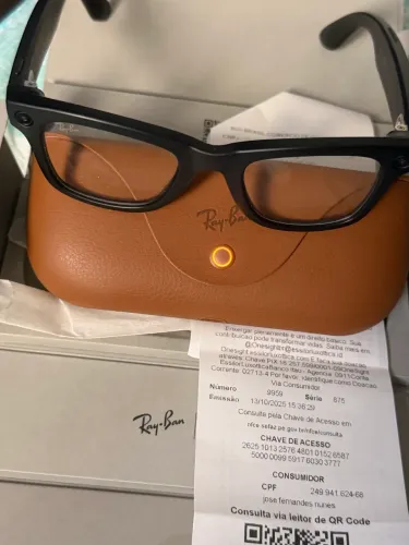 Óculos Rayban Meta Gen2 Wayfarer Transitions