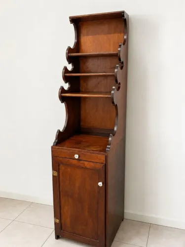 Móvel bancada removível vintage retrô antigo madeira maciça 