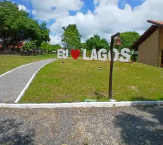 Melhor lugar do LAGOS para sua casa. Lote 1900m plano