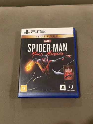 Spider-Man Miles Morales, Edição ultimate, Versão para Ps5 midia fisica