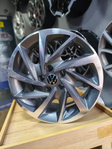 Rodas olkswagen Polo Highline 200 TSI aro 15 5x100 - R$ 2.490,00