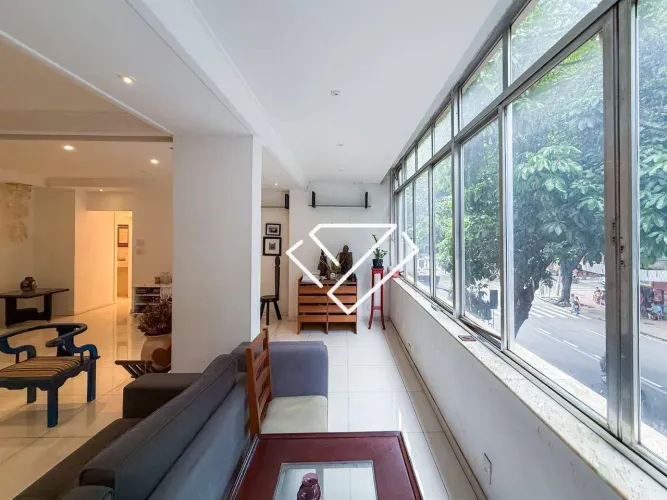 Ipanema Up Garden exclusivo na 2ª quadra da praia, 4 quartos, 3 suítes, vaga à venda, 200 