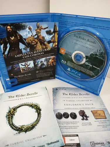 The Elder Scrolls PS4 com conteúdo adicional