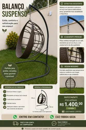 Balanço de área externa