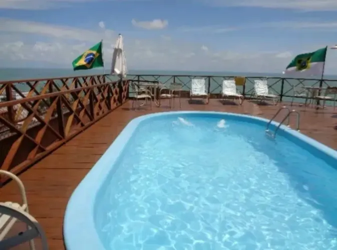 JB APARTAMENTO/ FLAT EM PONTA NEGRA COM 1 QUARTO E VARANDA MEDINDO 35m².