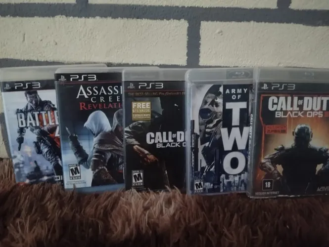 Jogos de ps3 Aparti de 15 reais 