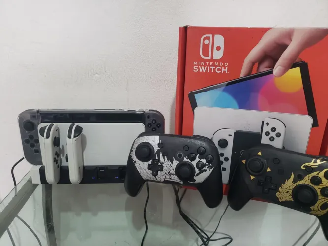Nintendo Switch Oled Desbloqueado(Troco por ps5)
