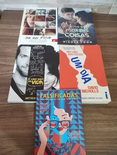 Kit 5 livros diversos