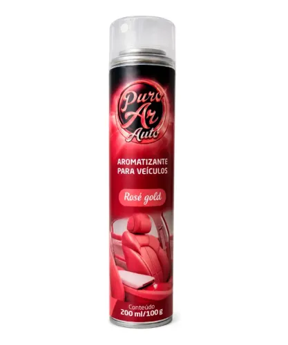 Aromatizante Premium Automotivo Odorizador Perfume Rose Gold