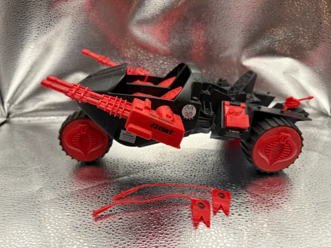 Gi Joe Cobra Stun - 1986 comandos em ação