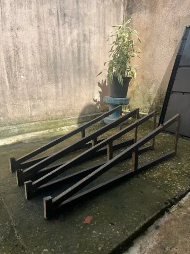 Suporte para telhar declinado, estilo moderno