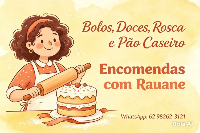 Bolos e doce e pão