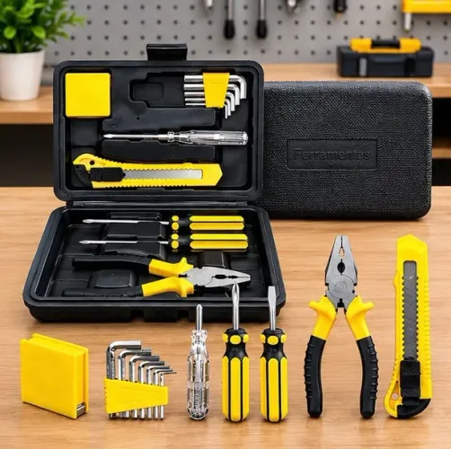 Maleta kit de ferramentas 12 peças (de Titanium) Lacrado novo