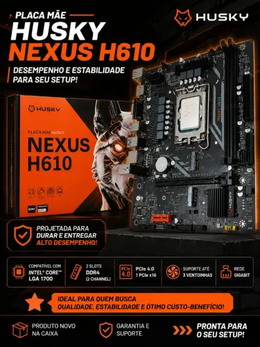 Kit Intel i3 13100f h610 Nexus