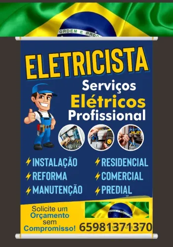 Eletrica em geral . Serviço de eletricista