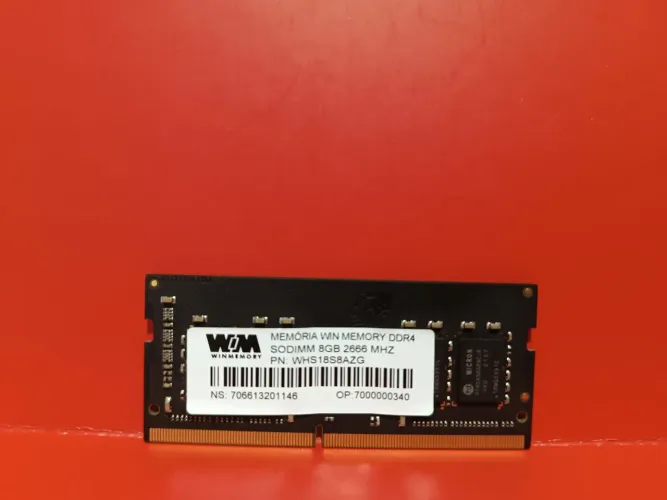 Memória dd4 8 gb notebook