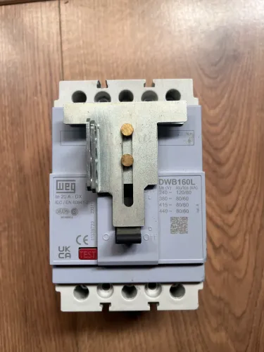 Disjuntor WEG 20A - DX DWB160L Caixa Moldada