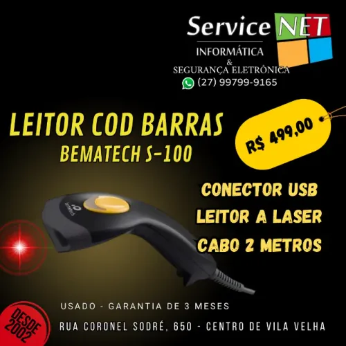 Leitor Código Barras