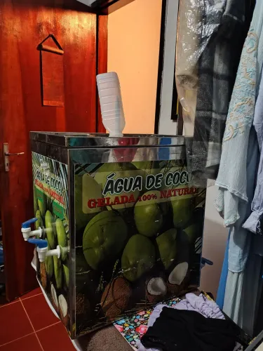 Máquina de água de côco 