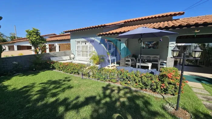 COD 1254- VENDA- Casa Duplex, Pé na areia, 6 suítes- Condomínio Moinhos da Aldeia, São Ped